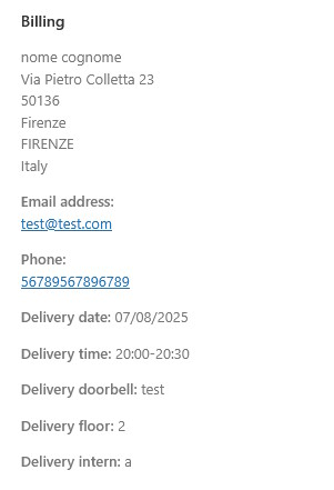 Woo Food delivery - Order Edit PLugin Fields